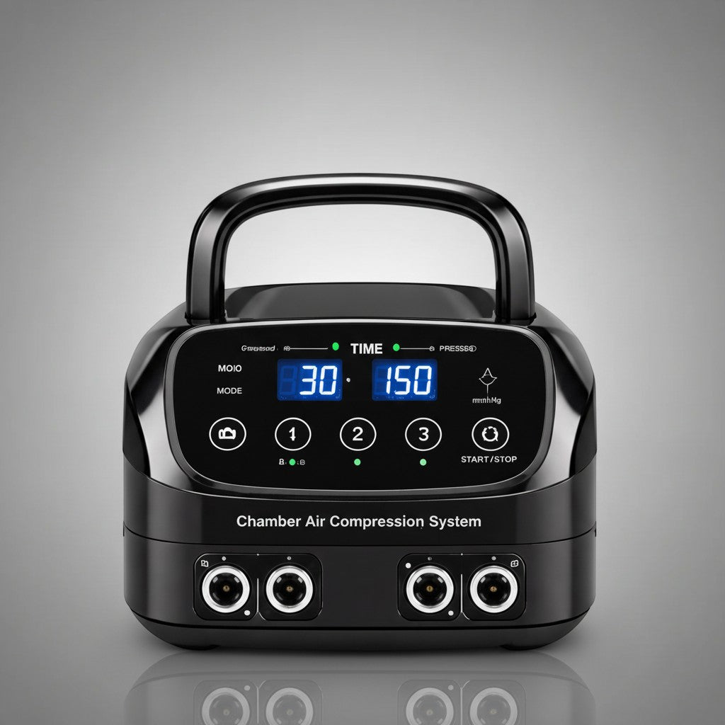6-Chamber Air Compression Control Unit - Premium Background
