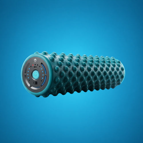 RecoActive Foam Roller Pro electric vibration foam roller for deep tissue muscle recovery.