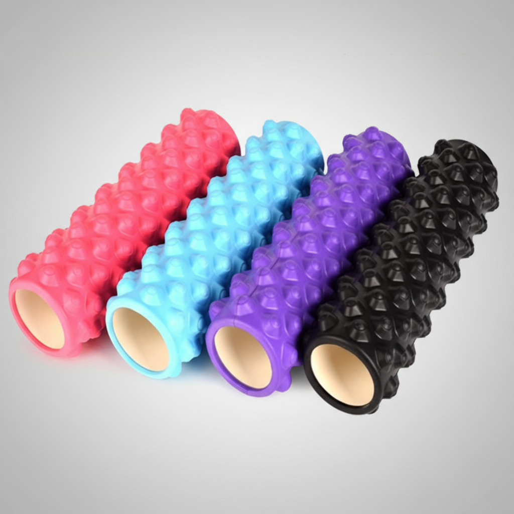 Foam roller available in four color options